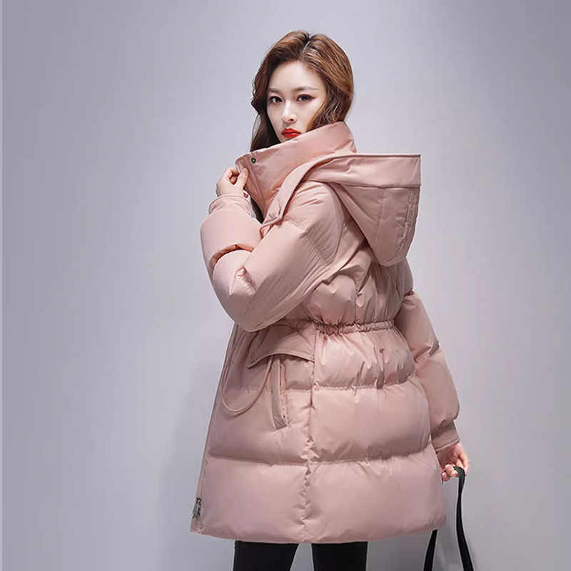 Complex duck down Korean style coat thick fashion down coat