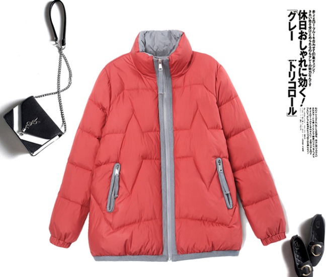 Long double-breasted fashion temperament overcoat