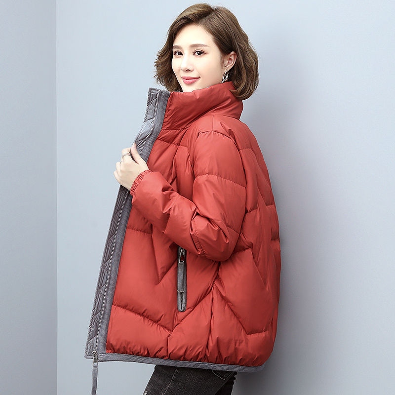 Long double-breasted fashion temperament overcoat