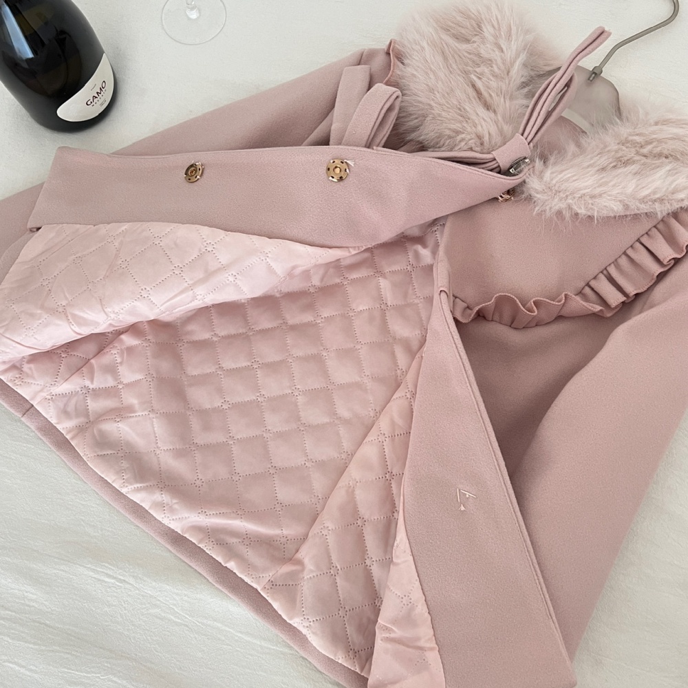 Japanese style lovely jacket strawberries short skirt a set