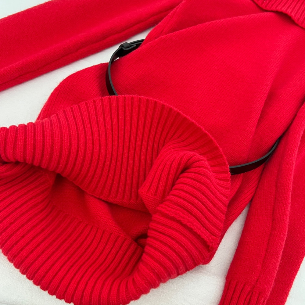 Autumn and winter christmas package hip dress for women