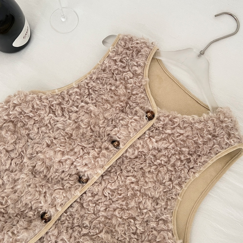 Autumn and winter waistcoat