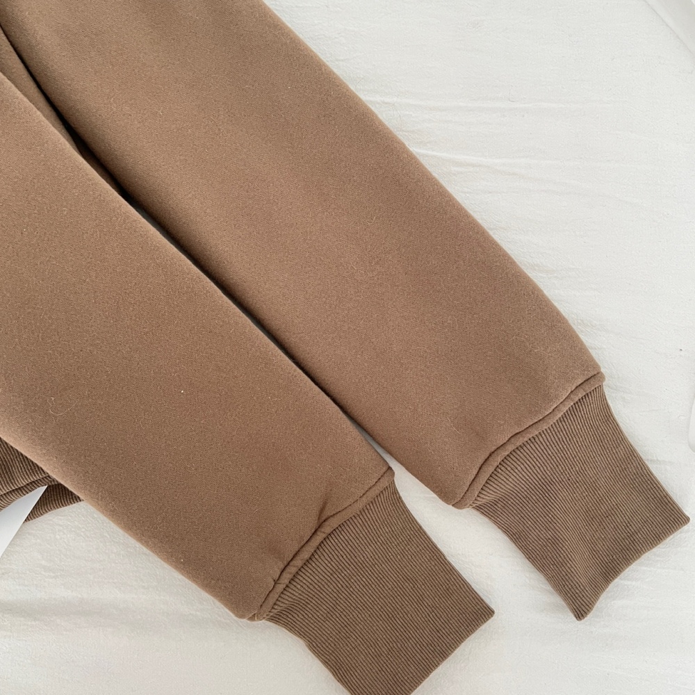 Thick plus velvet coat winter tops for women