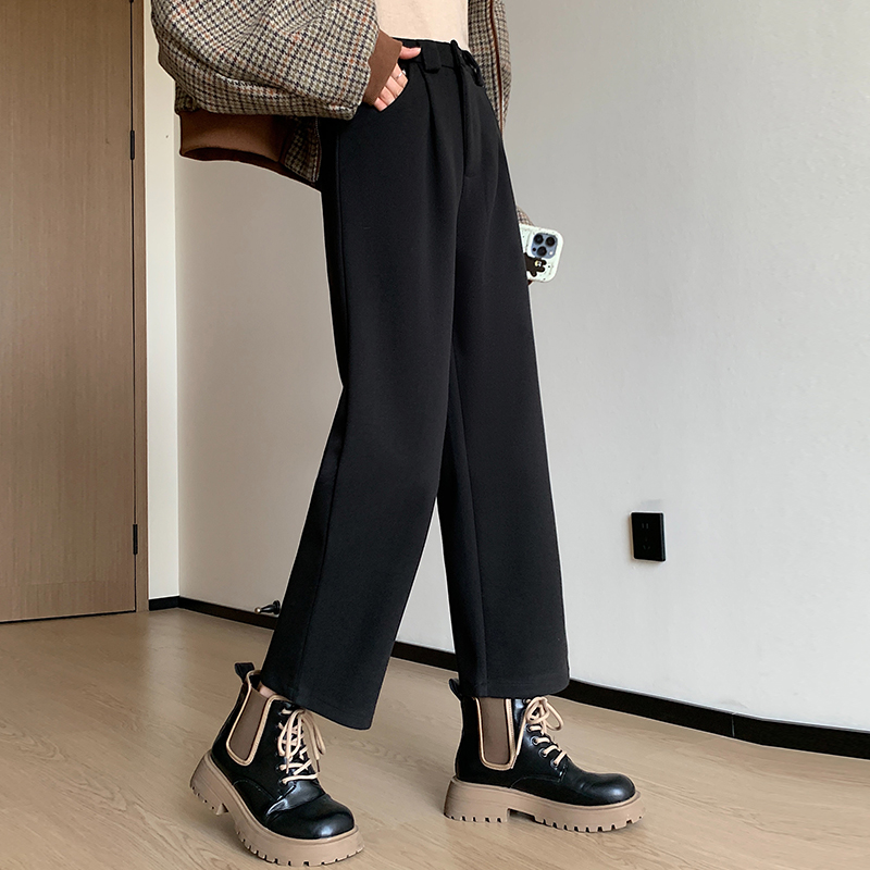 Woolen business suit autumn and winter pants