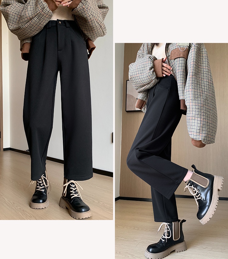 Woolen business suit autumn and winter pants