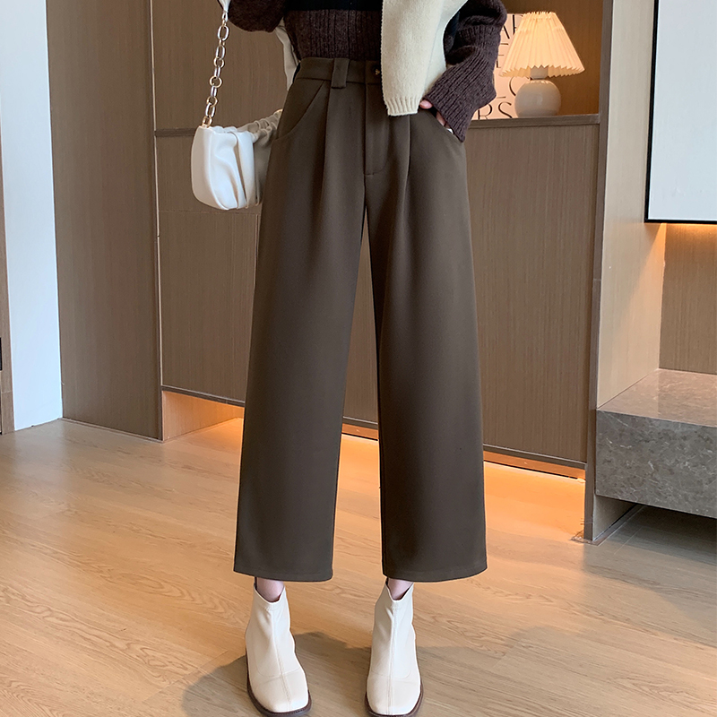 Woolen business suit autumn and winter pants