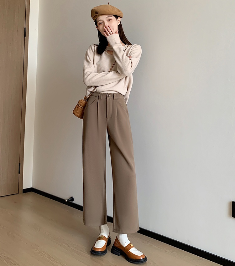 Woolen business suit autumn and winter pants