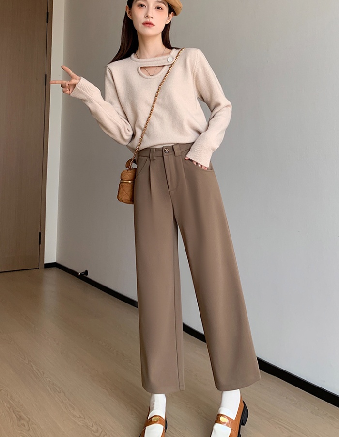 Woolen business suit autumn and winter pants