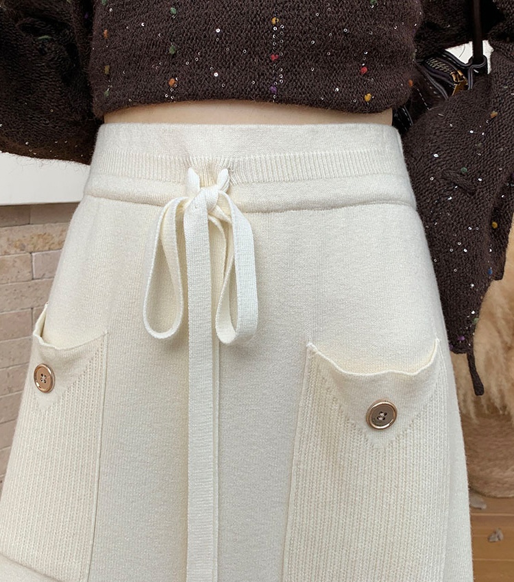 Autumn and winter skirt long skirt for women