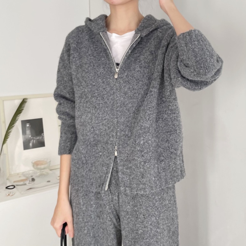 Korean style show young tops loose casual pants 2pcs set