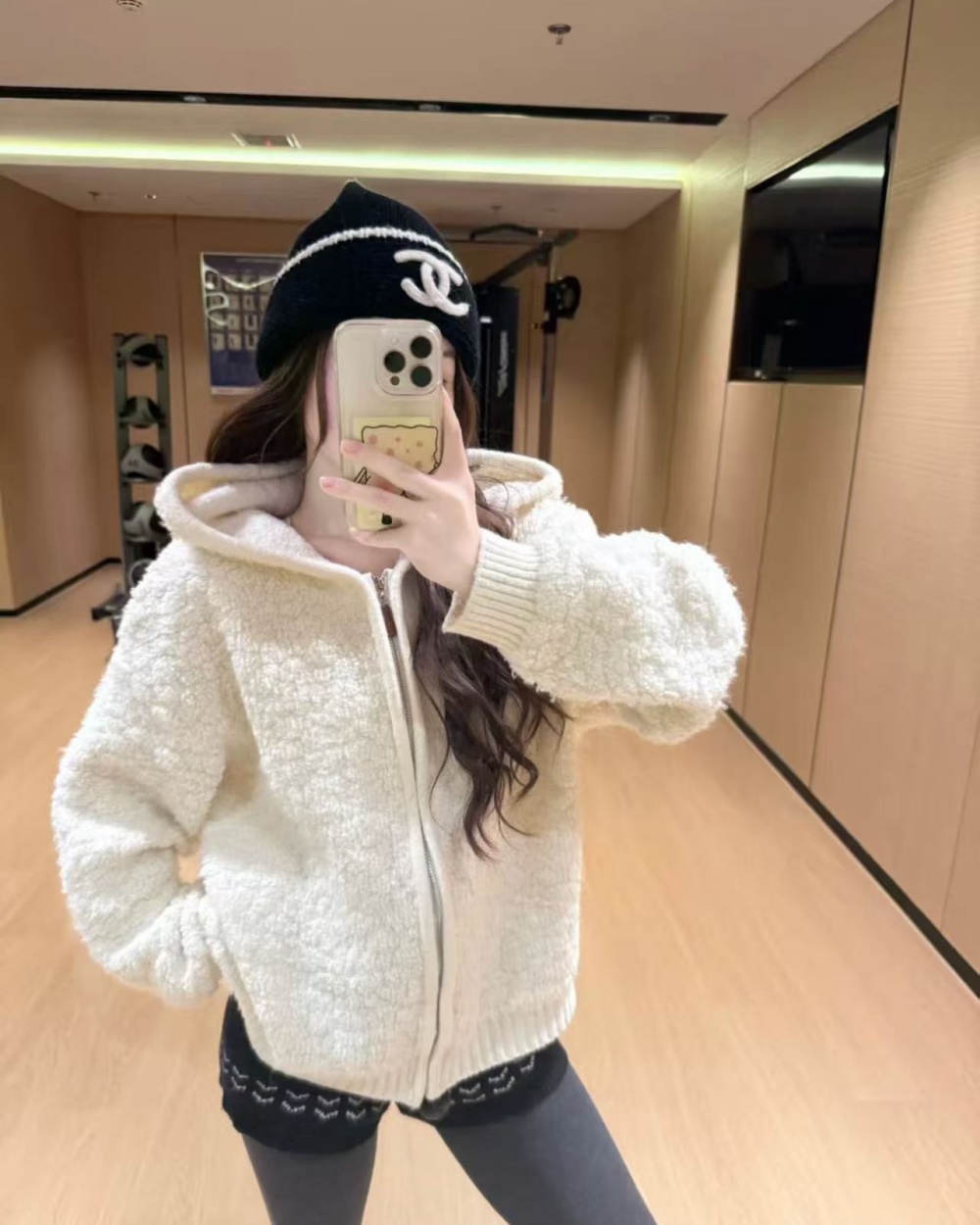 Zip autumn coat lazy Korean style tops for women