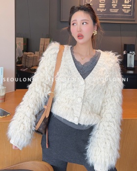 Autumn and winter coat thick sweater for women