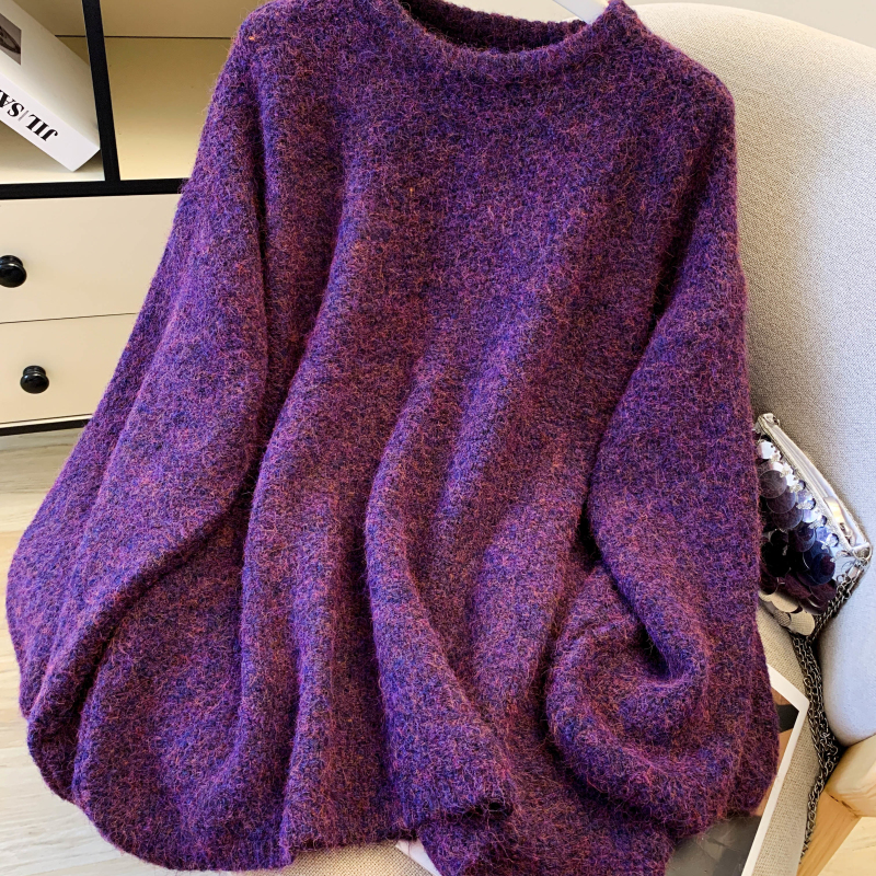 Korean style pullover sweater loose tops for women