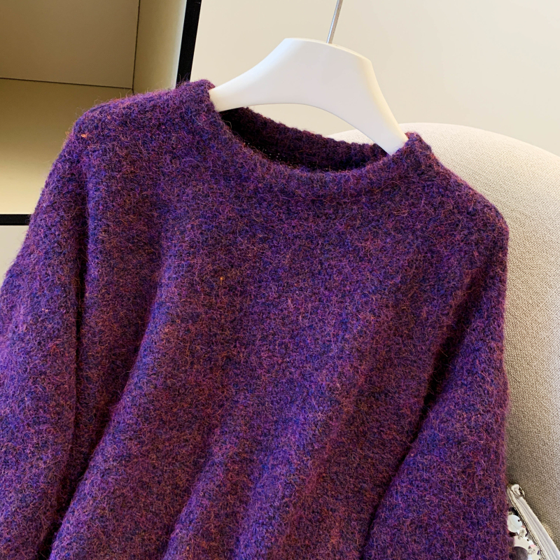 Korean style pullover sweater loose tops for women