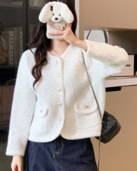 Chanelstyle coat tops for women