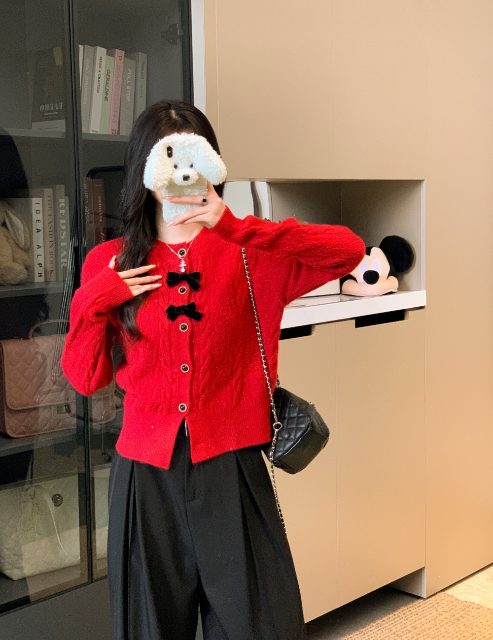 Temperament twist autumn and winter sweater for women