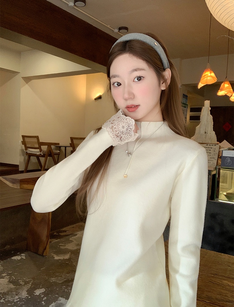 Slim tops autumn and winter sweater for women