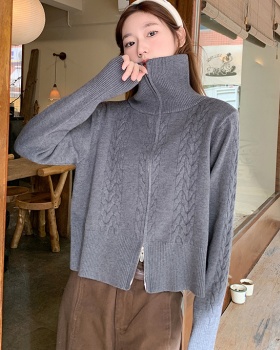 American style autumn and winter cardigan retro coat