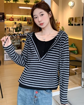 Autumn and winter sweater bottoming shirt for women