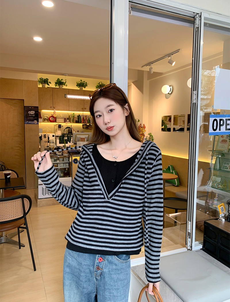 Autumn and winter sweater bottoming shirt for women