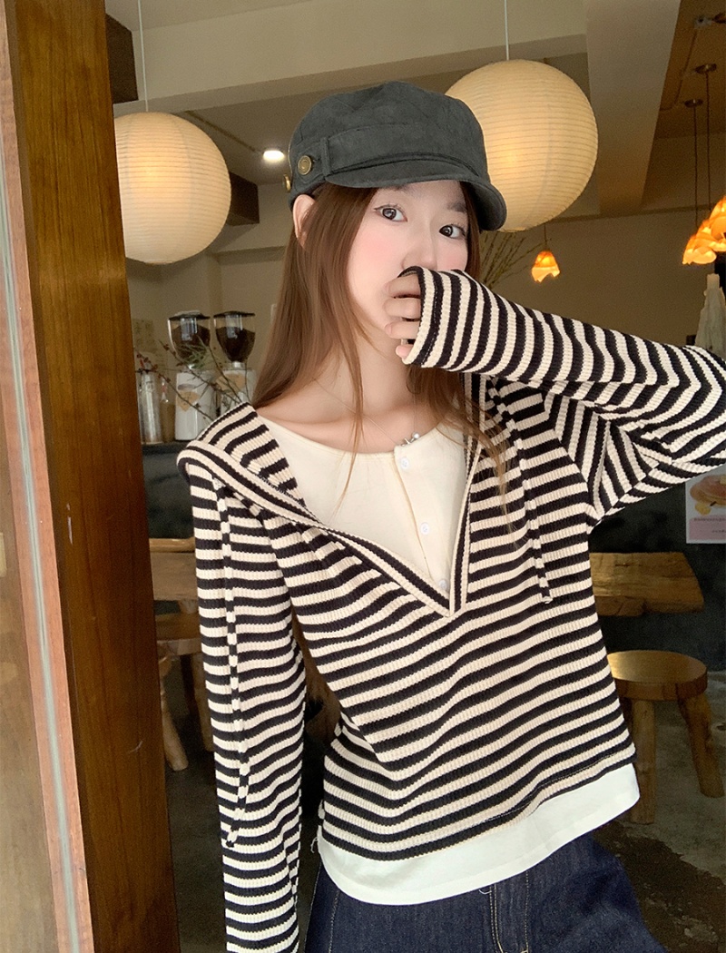 Autumn and winter sweater bottoming shirt for women