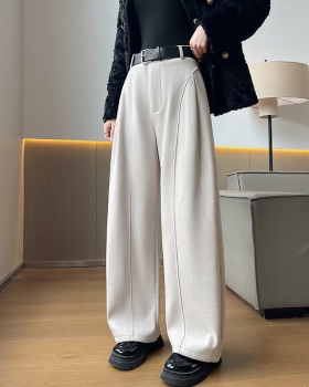 Sports wide leg pants autumn and winter pants for women