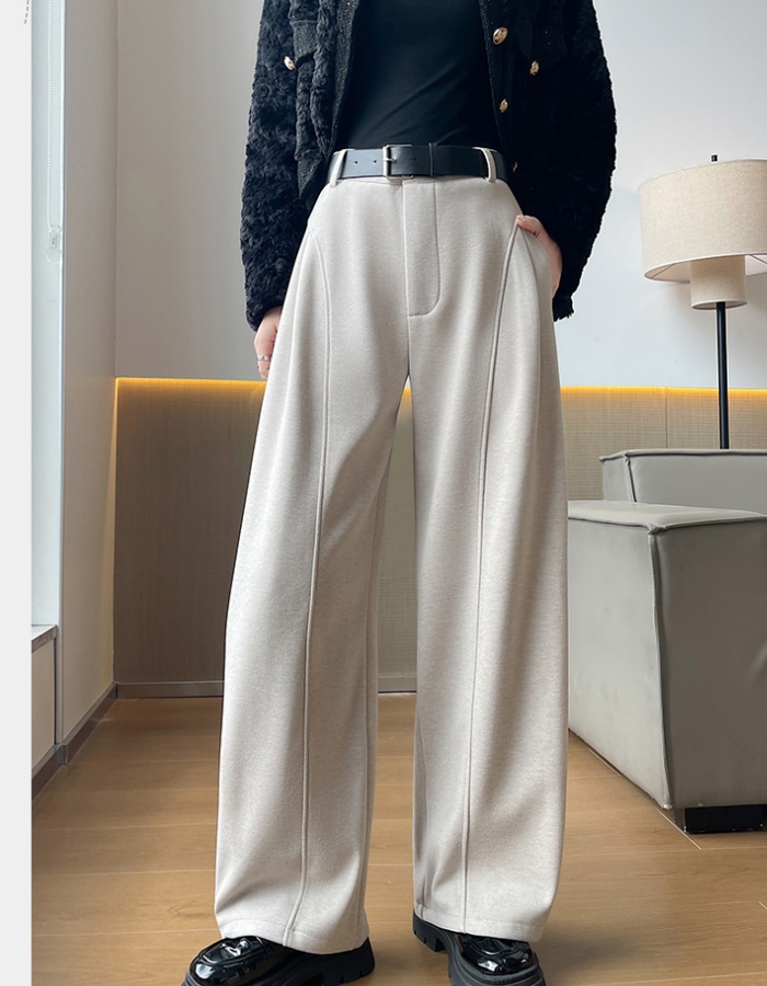 Sports wide leg pants autumn and winter pants for women