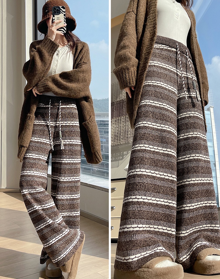 Lazy wide leg pants casual pants for women