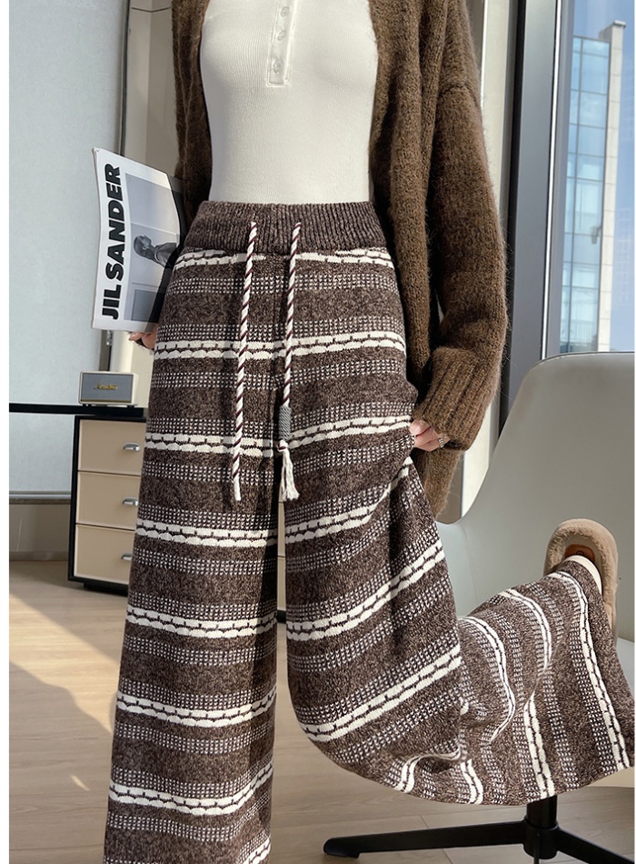 Lazy wide leg pants casual pants for women