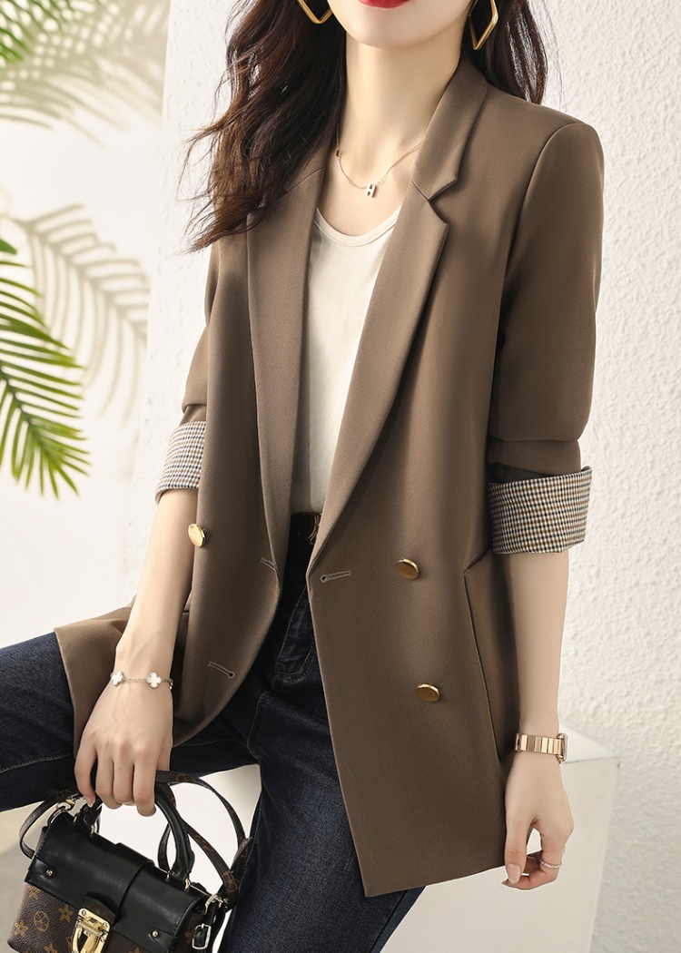 Slim autumn coat commuting business suit for women