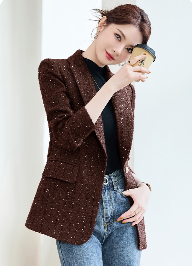 Temperament coat profession doll shirt for women