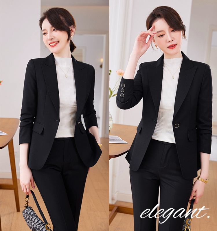 Autumn and winter business suit coat a set for women