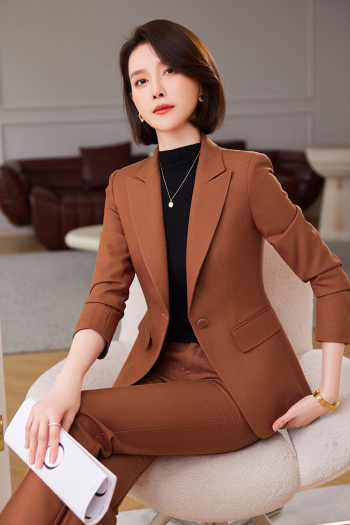 Autumn and winter business suit coat a set for women