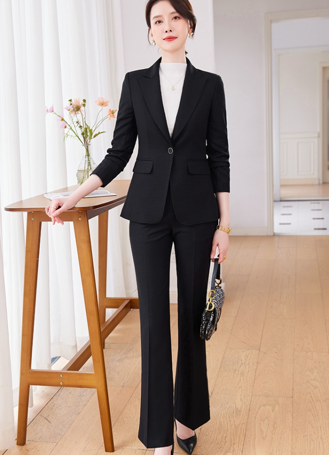 Autumn and winter business suit coat a set for women