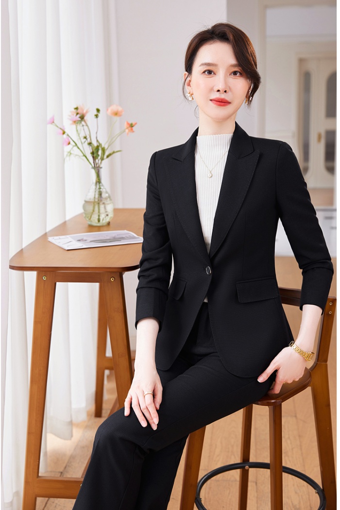 Autumn and winter business suit coat a set for women