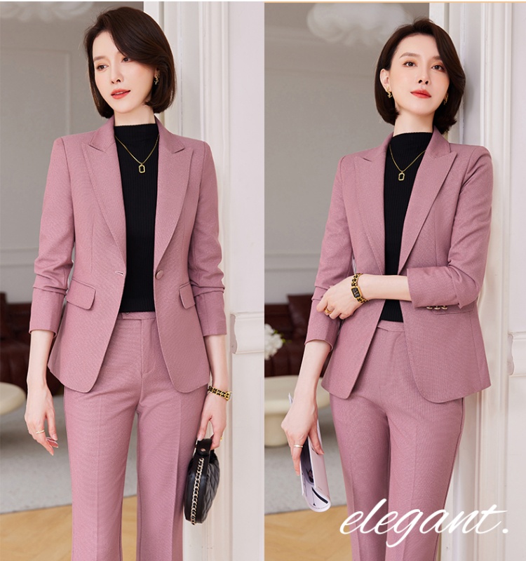 Autumn and winter business suit coat a set for women