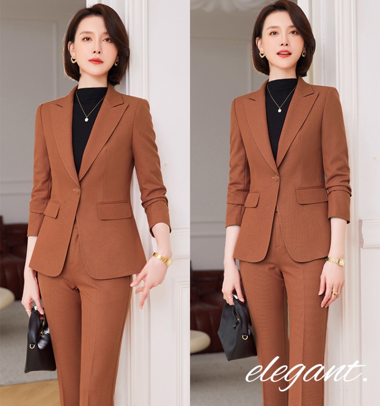 Autumn and winter business suit coat a set for women