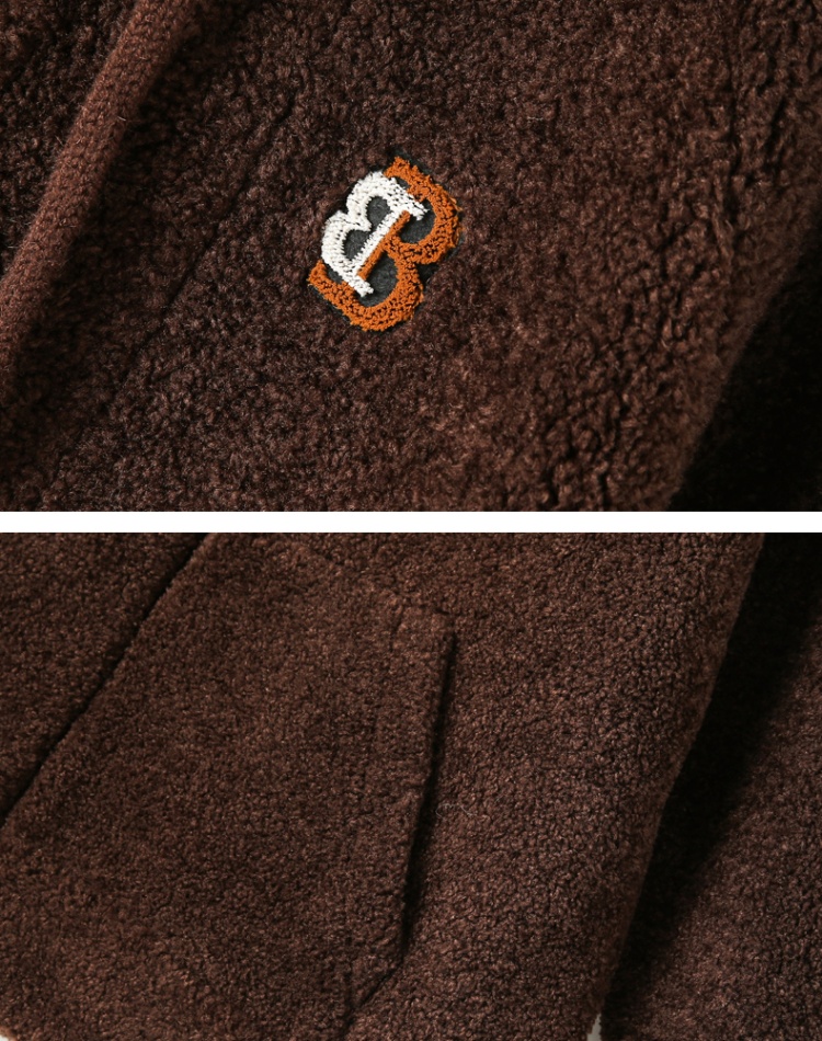 Round neck all-match tops hooded sweater for women