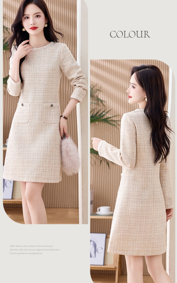 Temperament spring and autumn dress for women