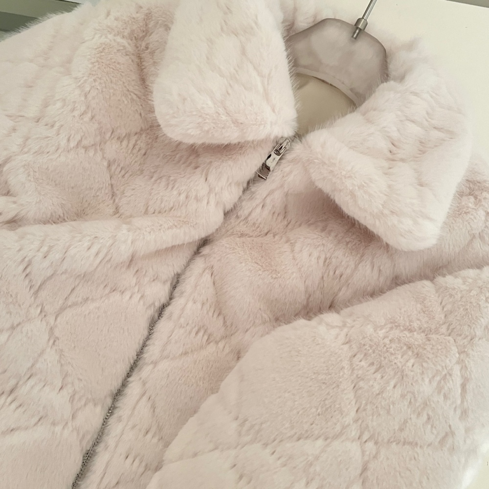 Thick plus cotton fur coat ladies jacket