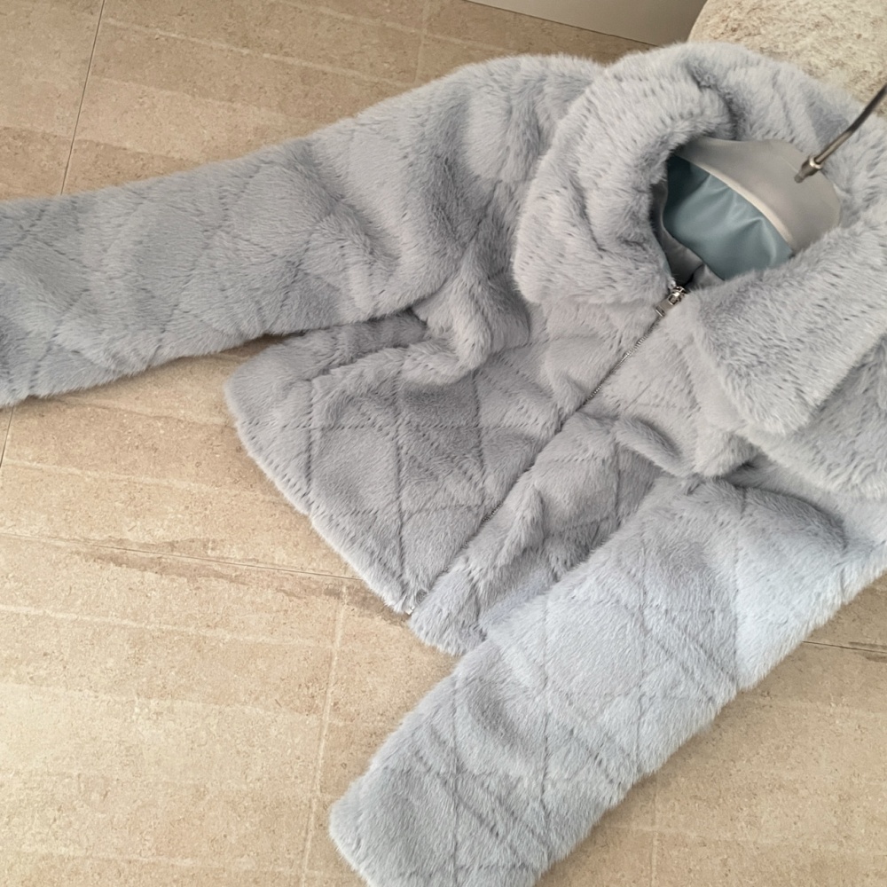 Thick plus cotton fur coat ladies jacket