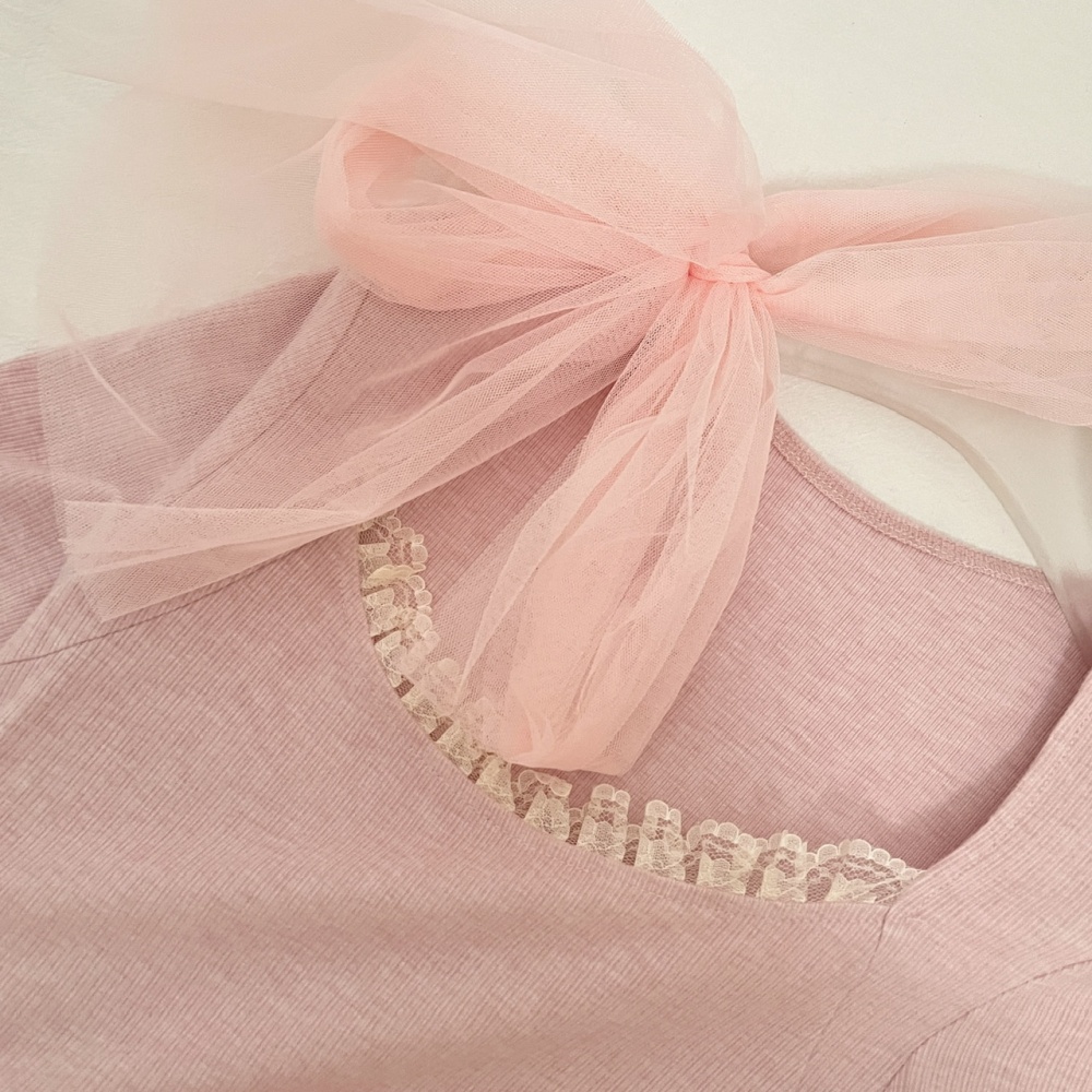 Long sleeve splice tender was white lady maiden dress