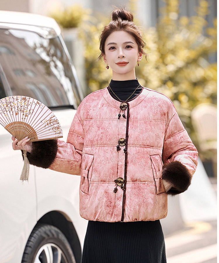 Winter Chinese style down coat