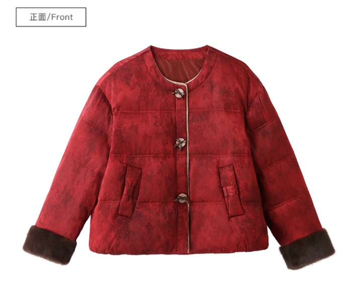 Winter Chinese style down coat