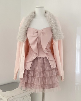 Show young skirt multilayer short skirt 3pcs set