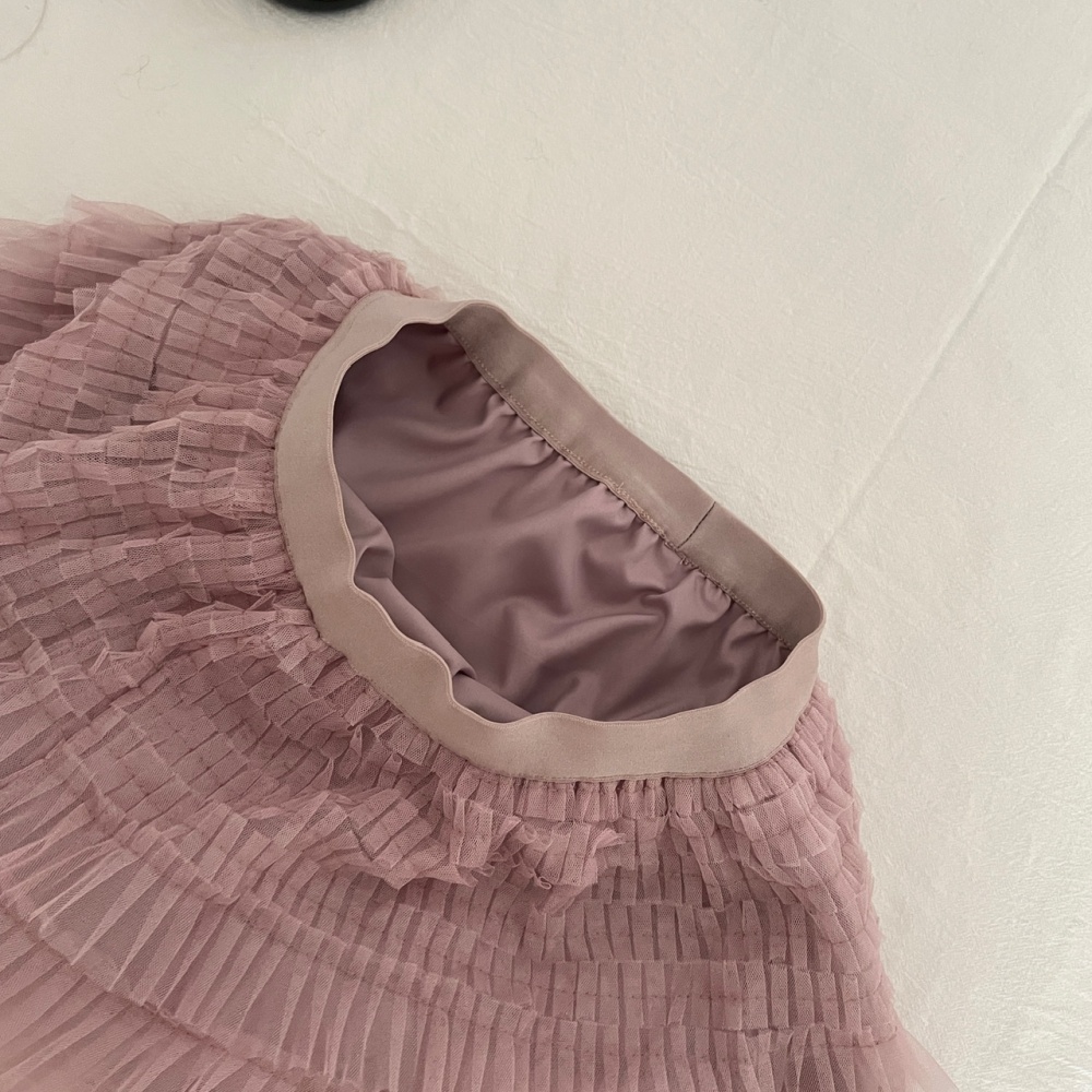 Show young skirt multilayer short skirt 3pcs set