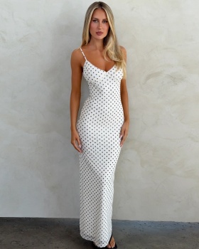 France style fashion long dress temperament dress