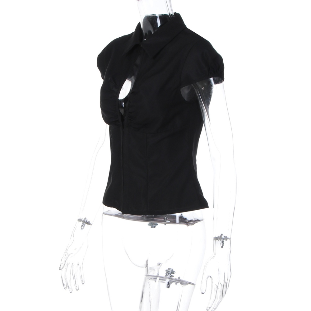 Spicegirl short sleeve cardigan fashion tops for women