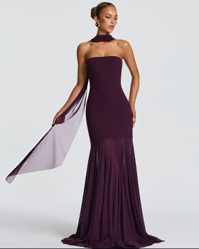 Sexy long dress fashion evening dress for women