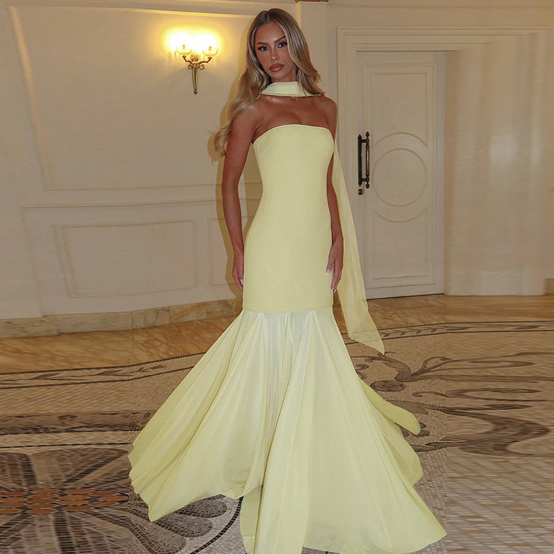 Sexy long dress fashion evening dress for women